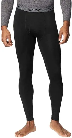 32 Degrees Men's Performance Thermal Base Layer Pants-2 Pack