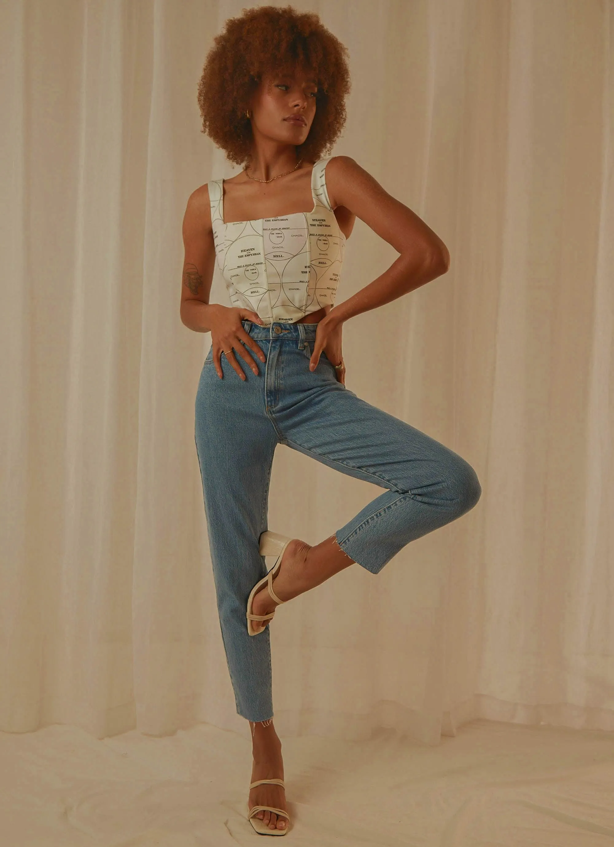 A 94 High Slim Jean - Debbie