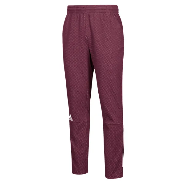 adidas Men's Maroon/White Squad Pant