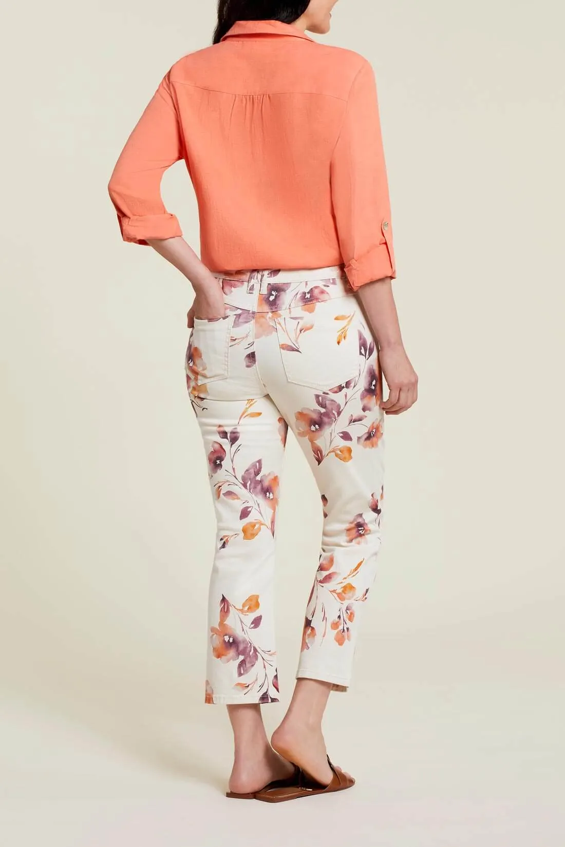 Audrey Print Jean