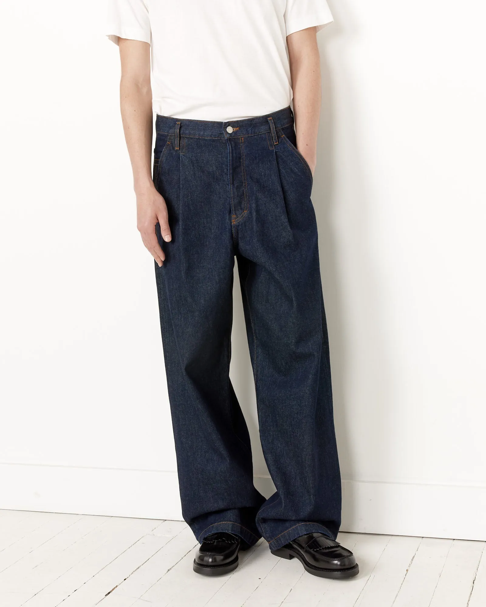 Baggy Pleated Jean