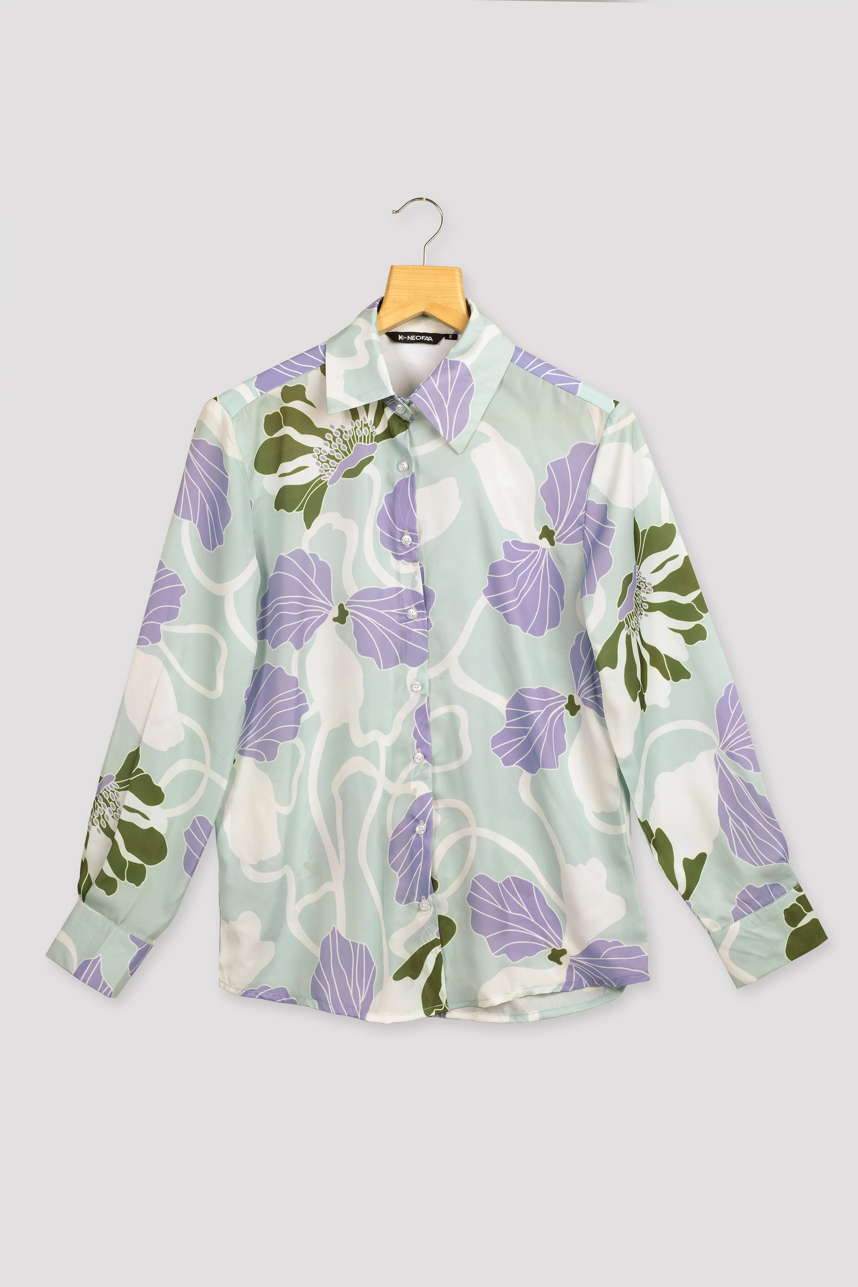 Beautiful Floral Shirt For Women