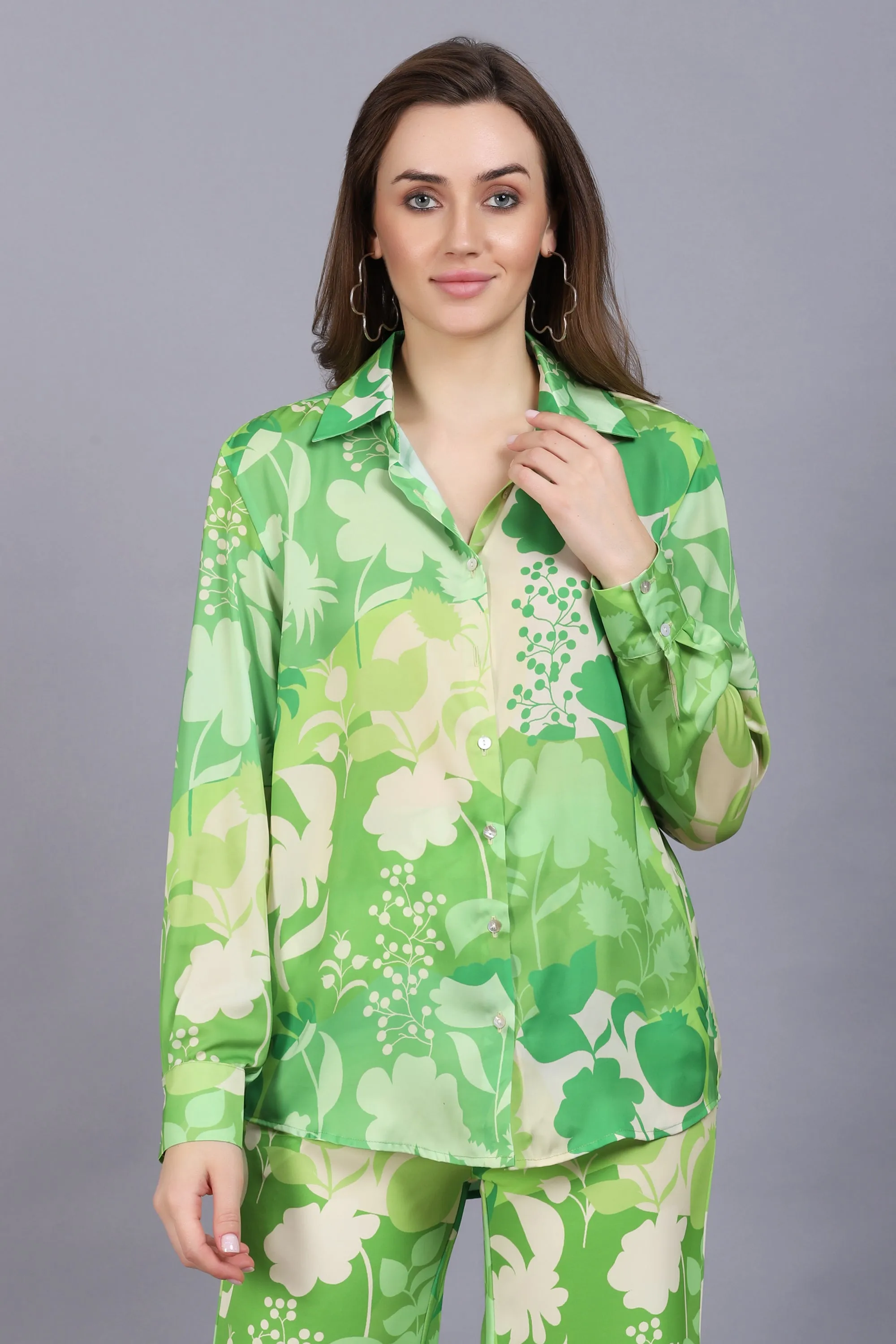 Beautiful Floral Shirt For Women