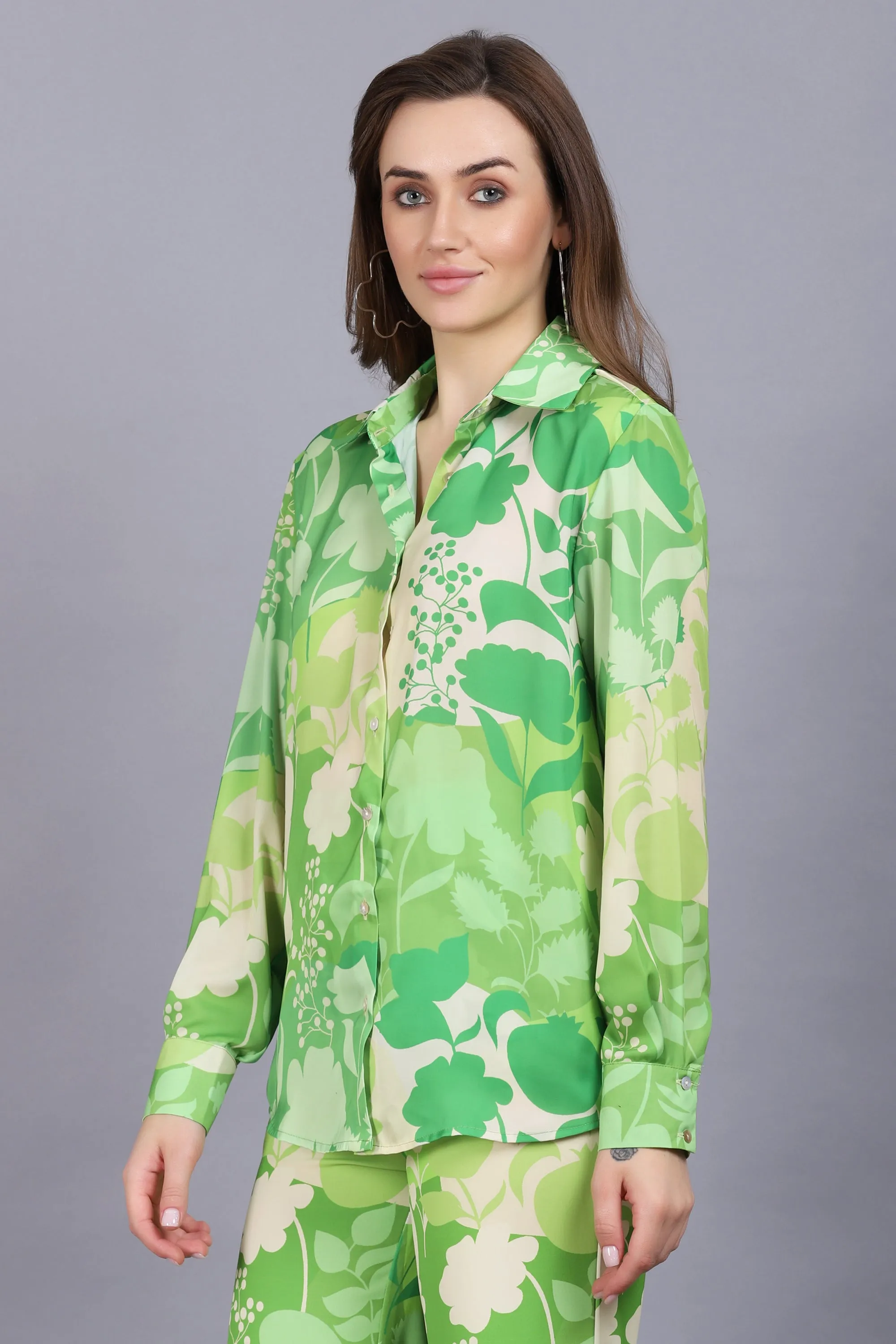 Beautiful Floral Shirt For Women