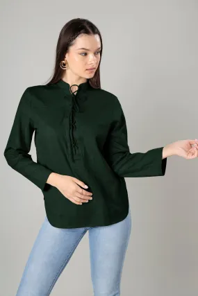 Beautiful Retro Cotton Top For Women