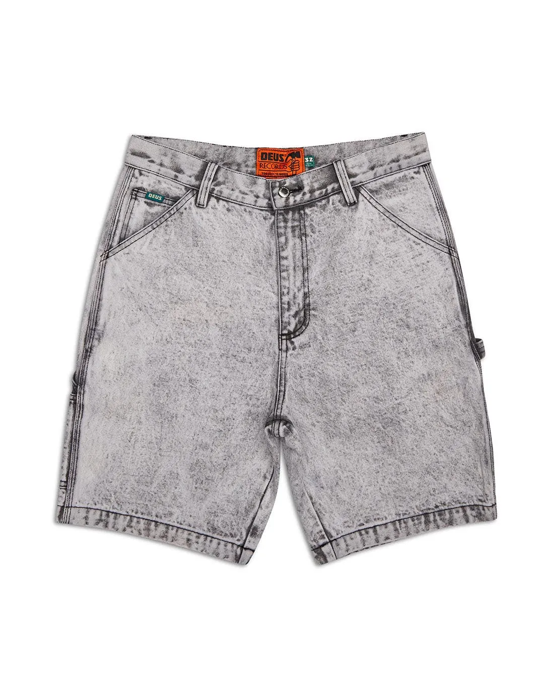 Big Fella Short - Light Black Wash