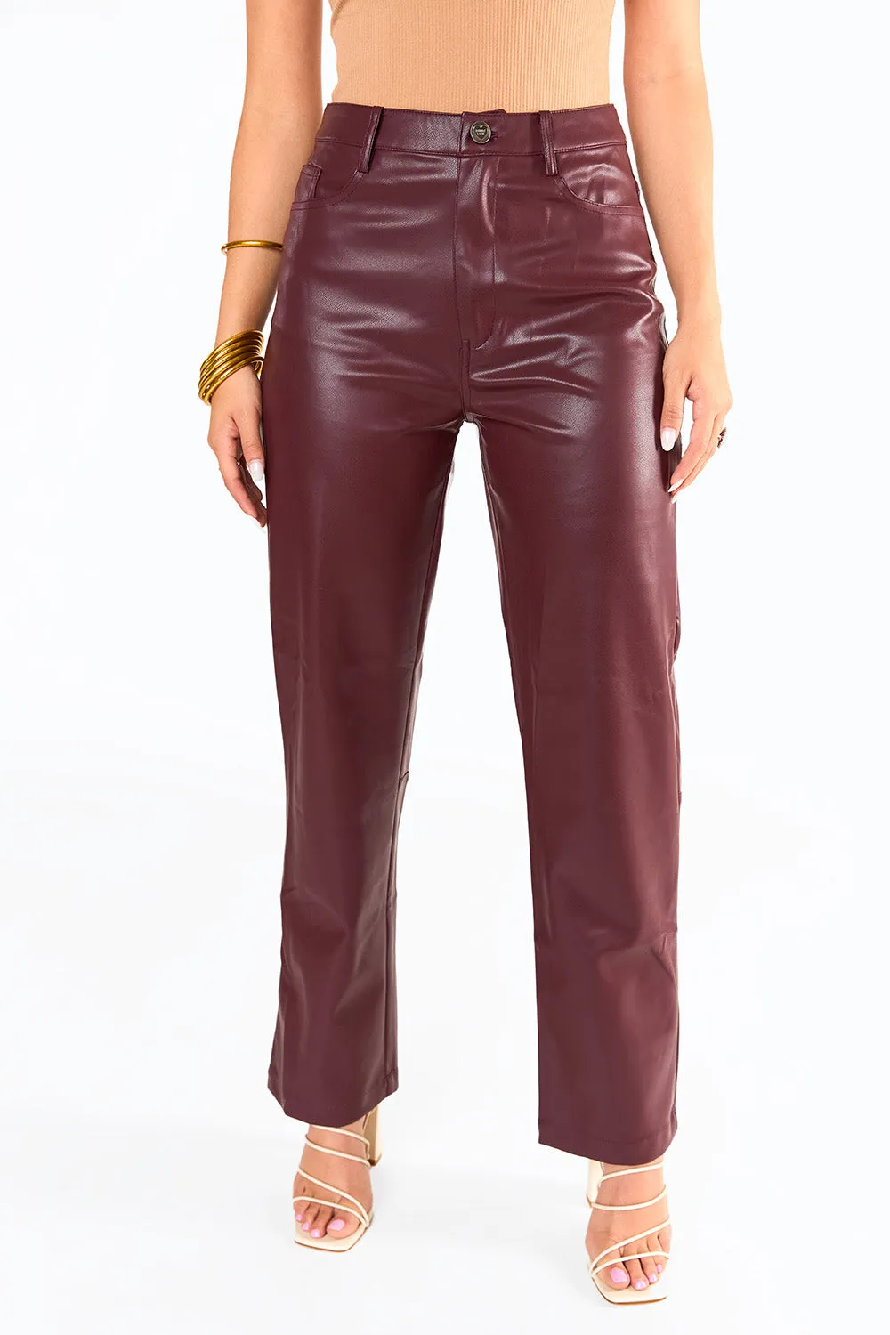 BL Gomez Pleather Pants