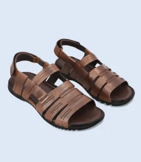 BM4611-BROWN-Men Casual Sandal