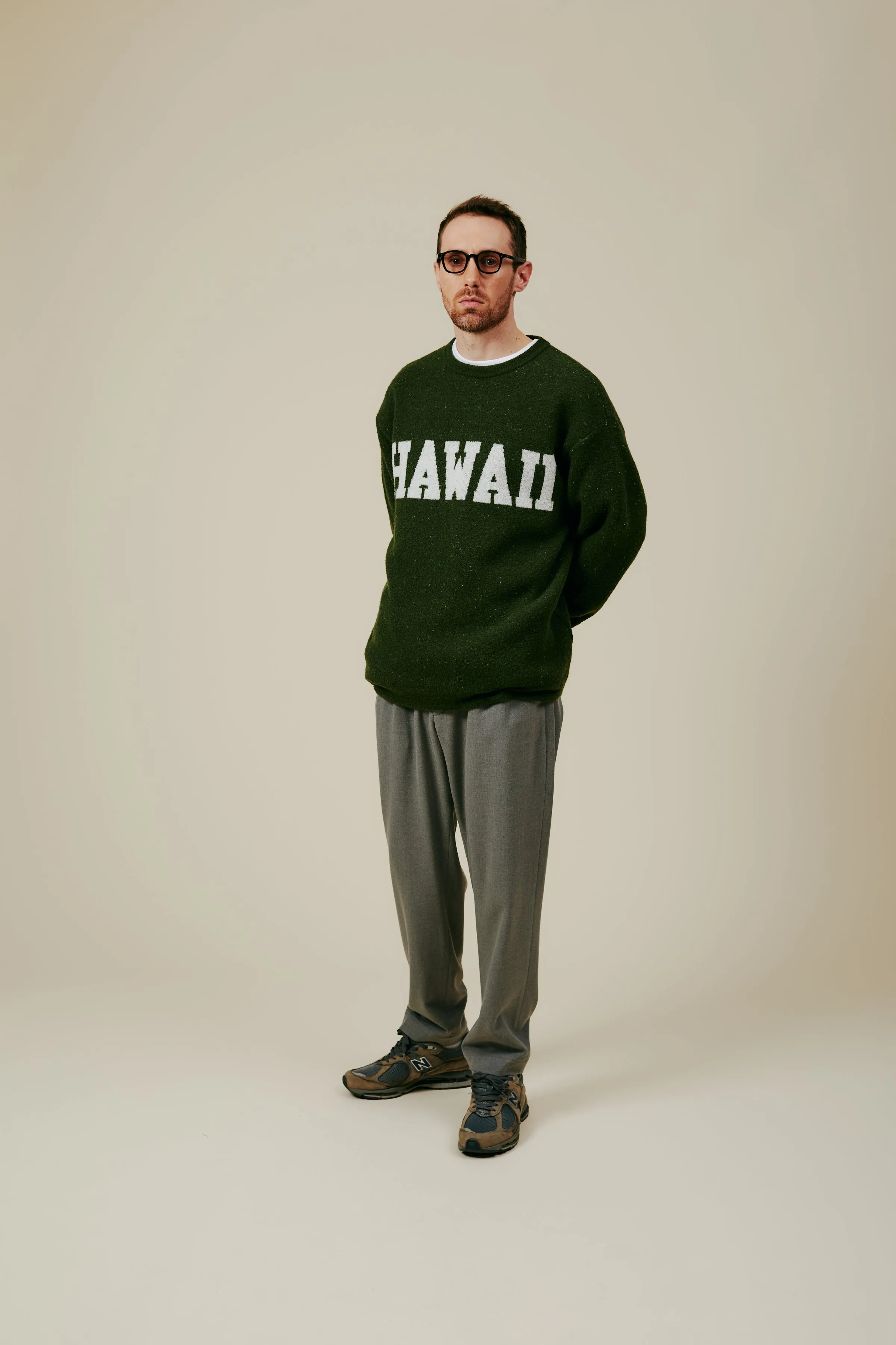 Boucle Crewneck Knit（HAWAII）