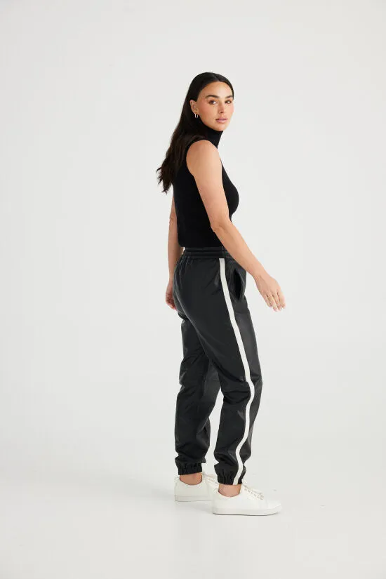 Brave & True Elle Pant Black Leather