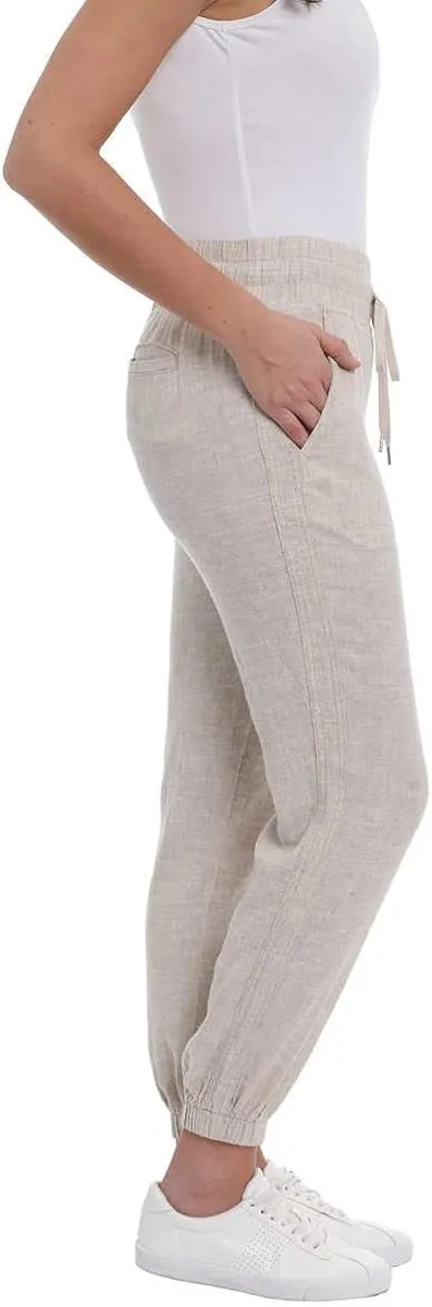 Briggs Women's Linen Blend Jogger