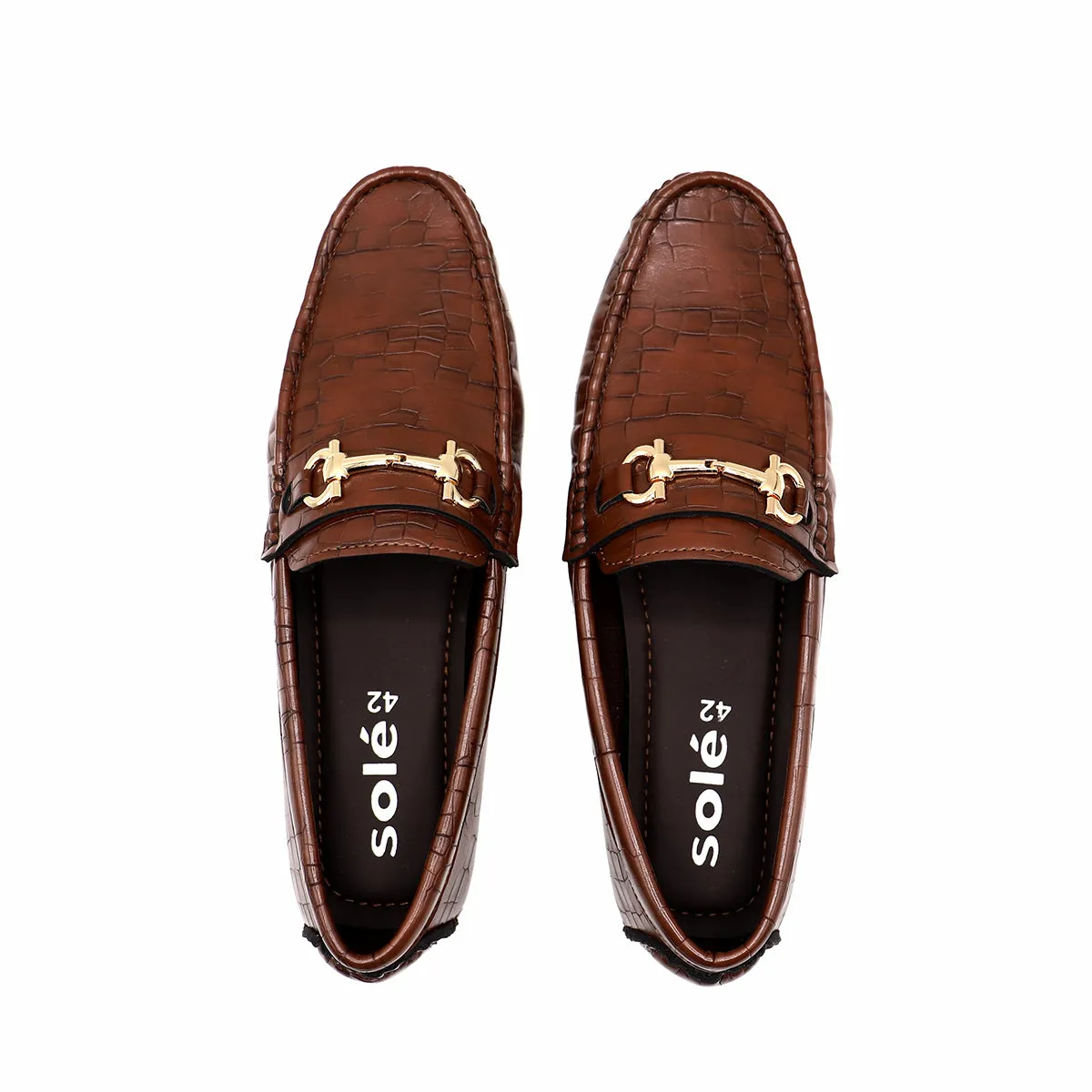 Brown Casual Slip On  165114