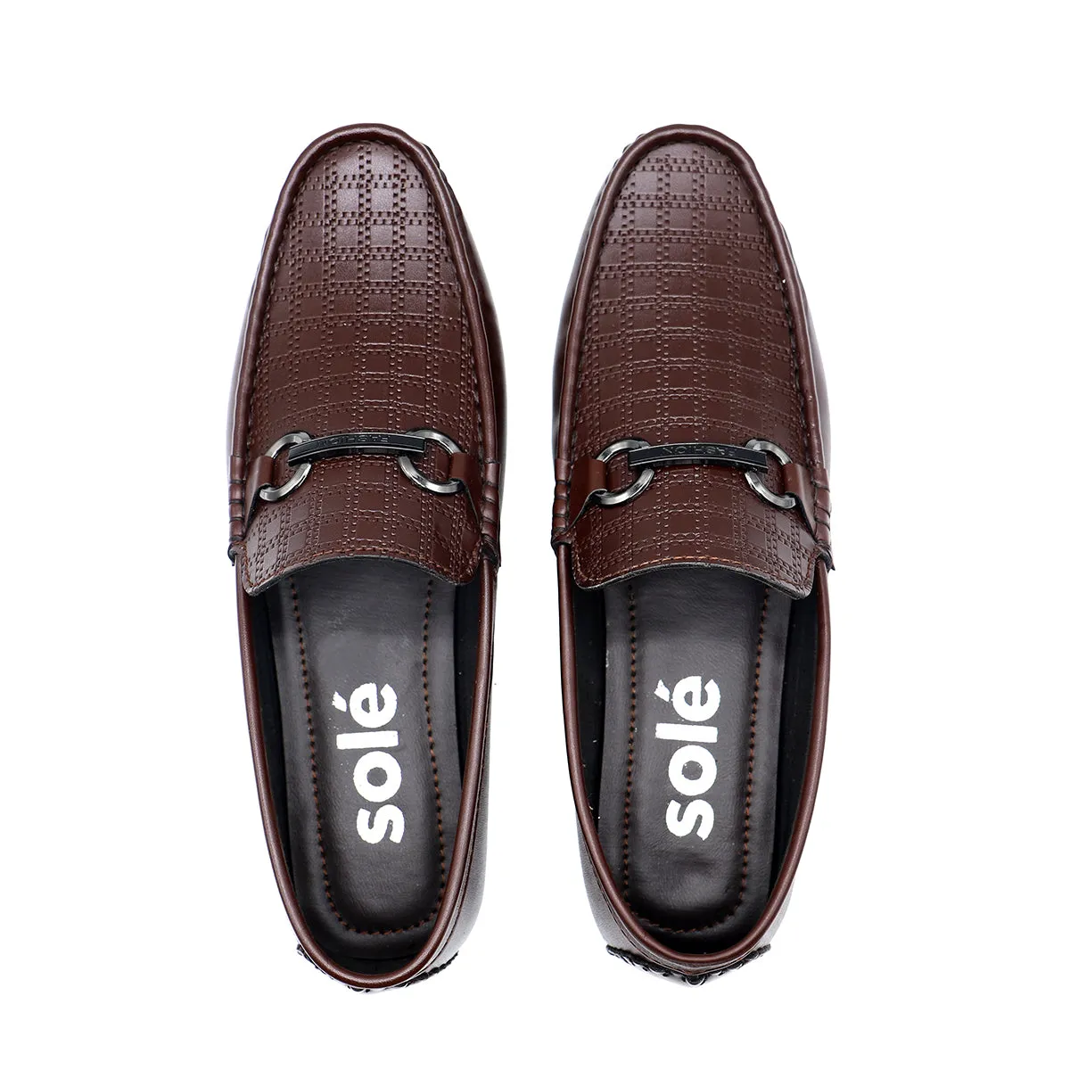 Brown Casual Slip On  165135