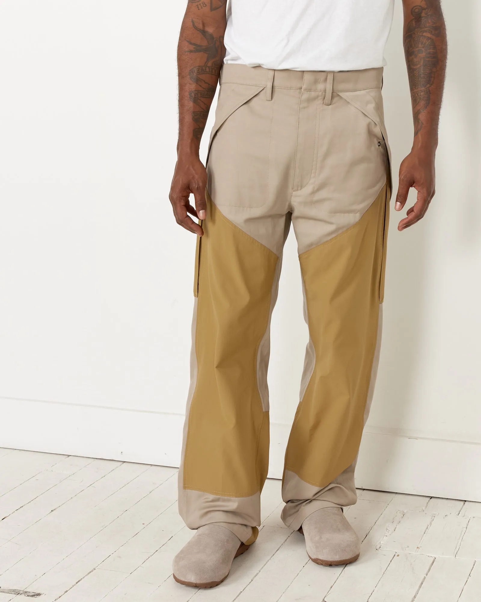 Cargo Trouser in Antique Bronze