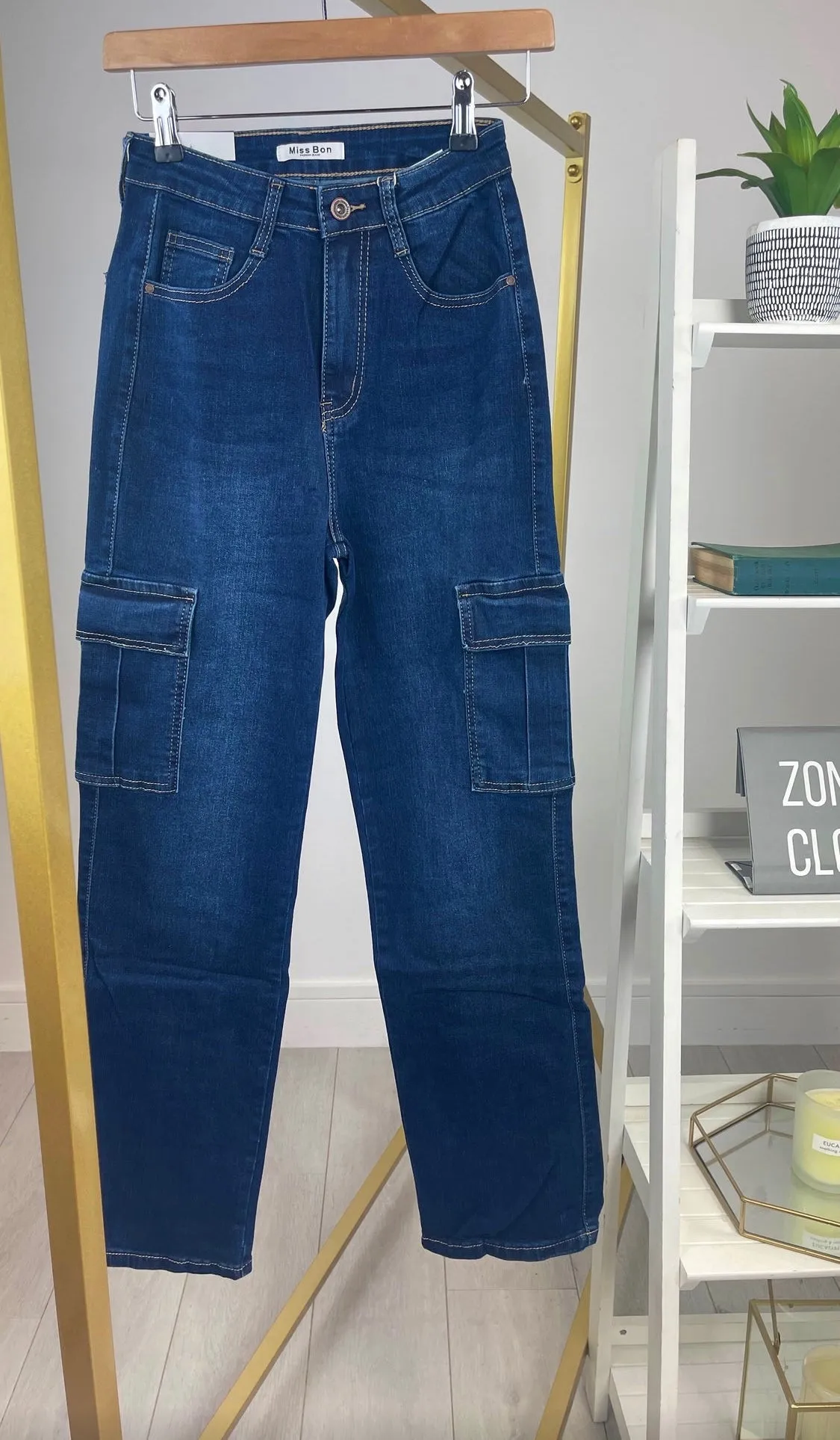 Caz - Indigo Blue Combat Jean