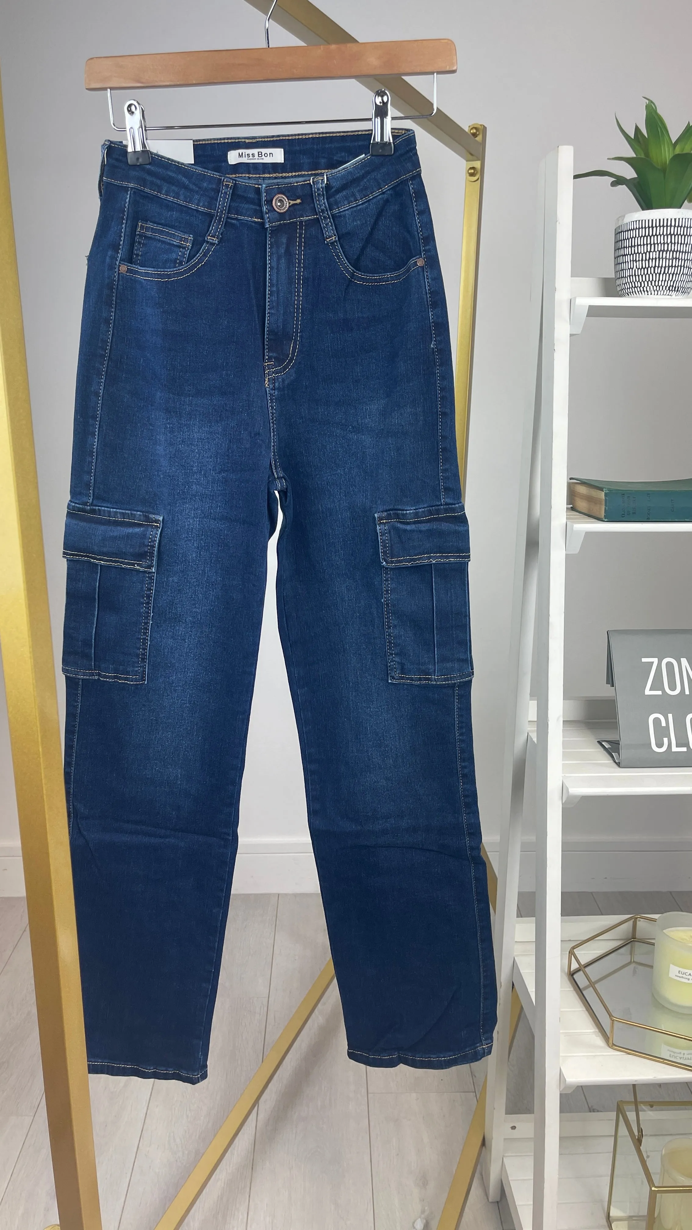 Caz - Indigo Blue Combat Jean