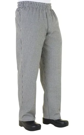 Chef Works Small Check Basic Baggy Chef Pants