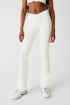 Clementine Low Waist Flare Legging - Moon Flower