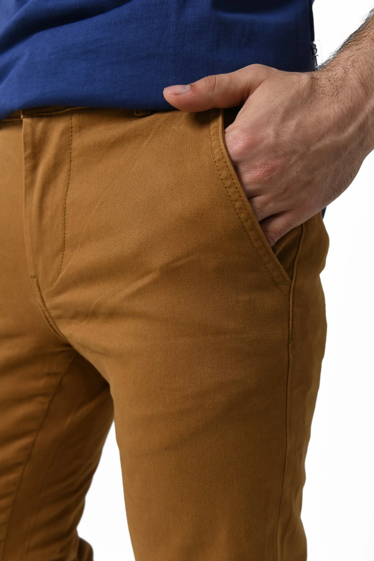 COTTON CHINO PANTS