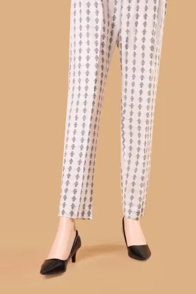 Cotton Jacquard Pants