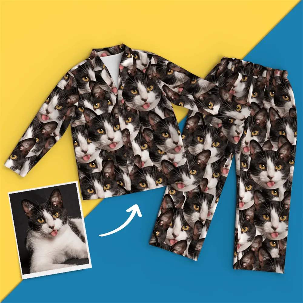 Custom Face All Over Printing Homewear, tops, pants, pajamas sets for men/women