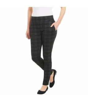 Dalia Women's Pull-On Ponte Pant With Built-in Tummy Control Panel