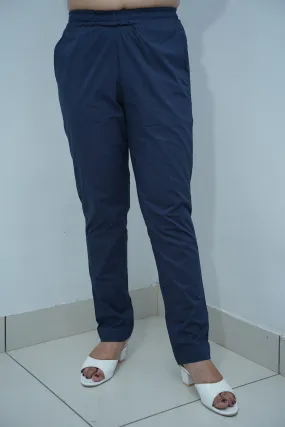 Dark Navy Blue Cotton Kurti Pant