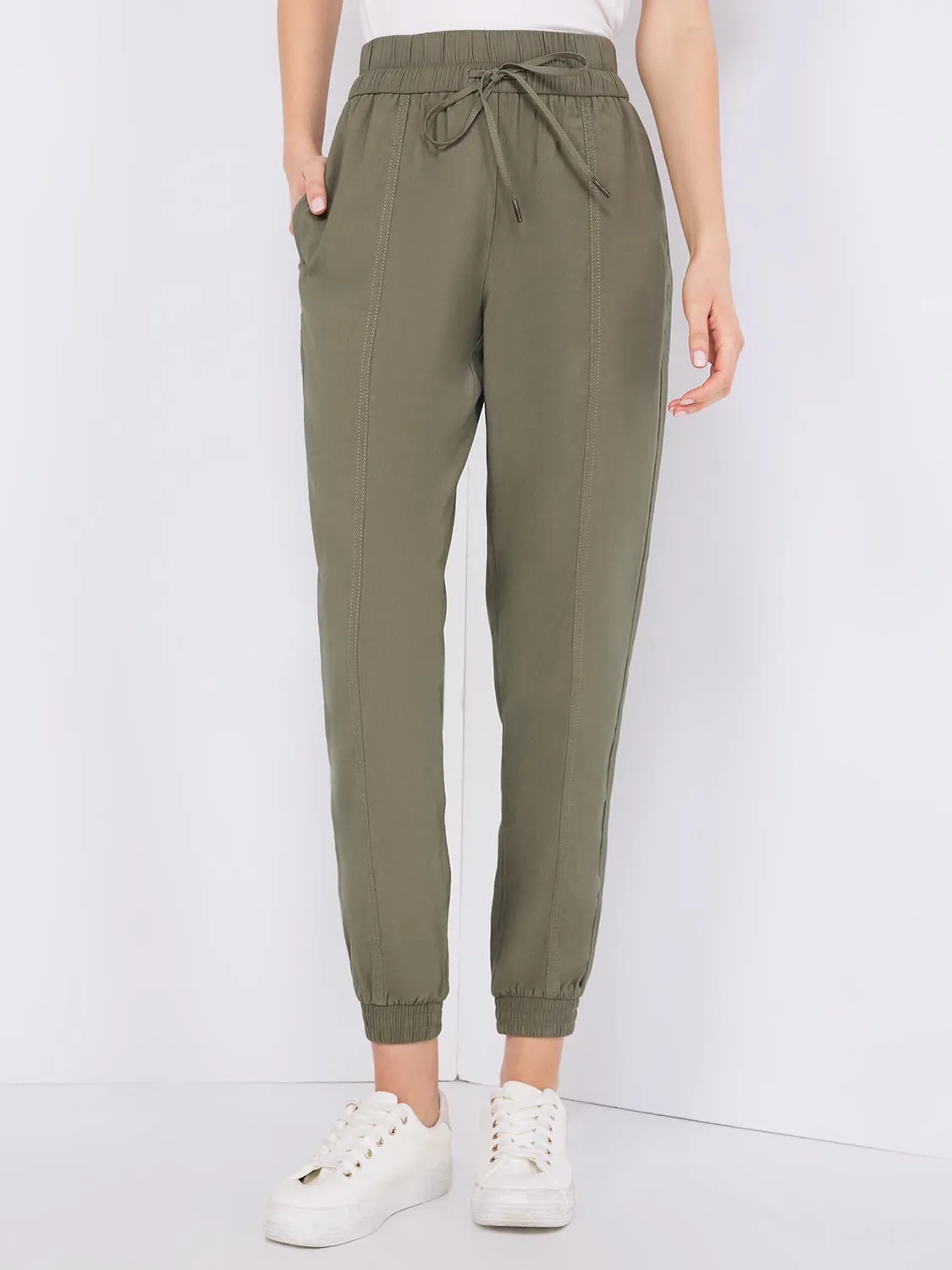 Drawstring Jogger Pants