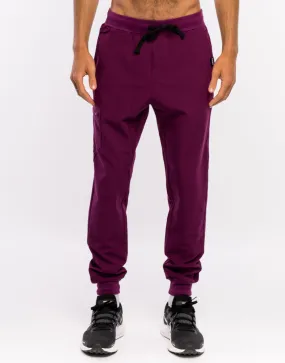 Essential Jogger Scrub Pants - Purple