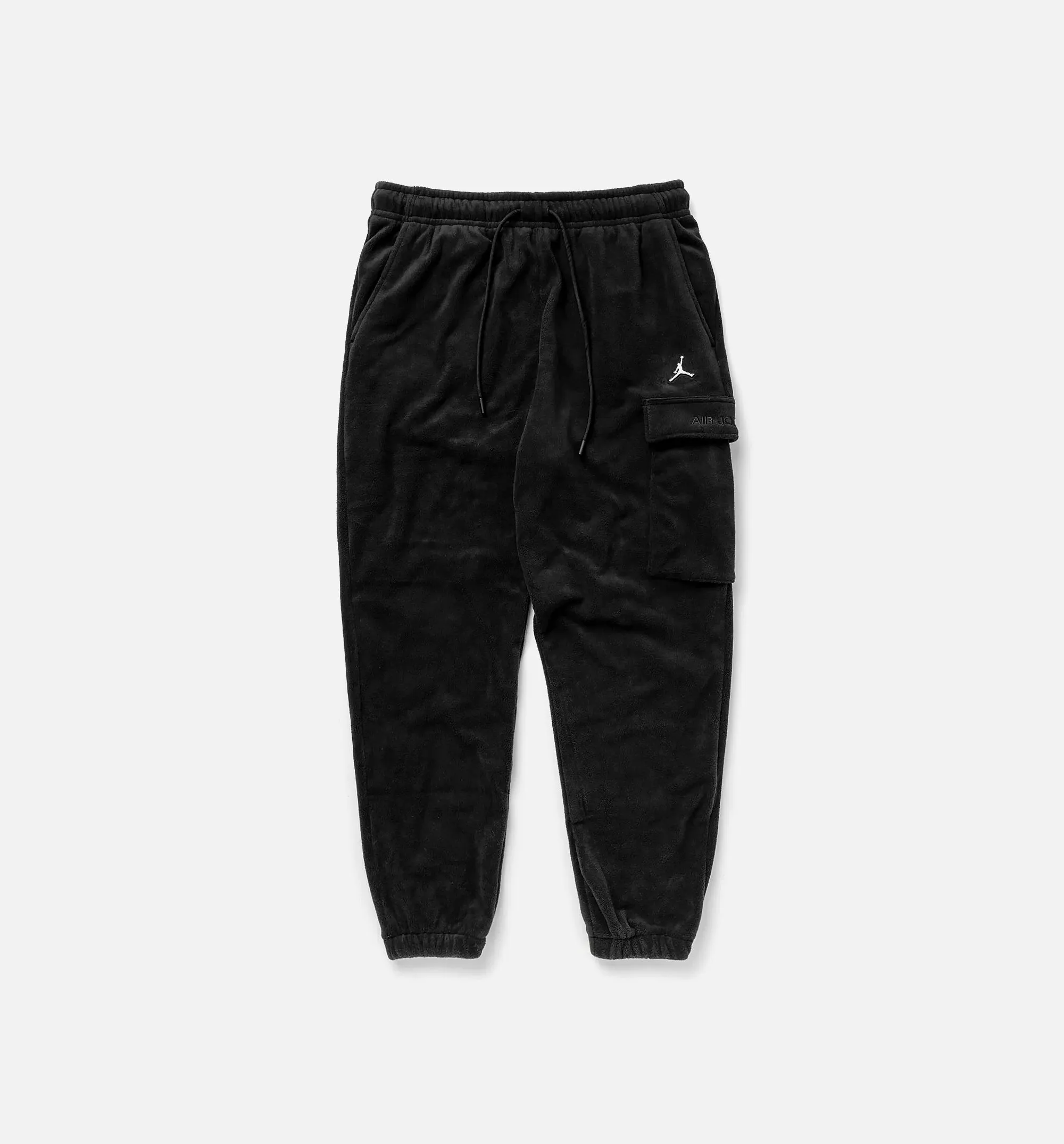 Essential Winter Fleece Jogger Mens Pants - Black