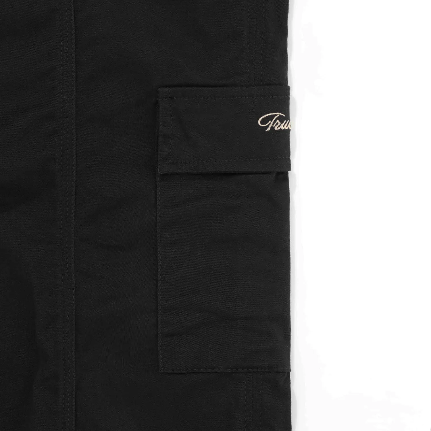 H.E.R. Straight Cargo Pants - Black