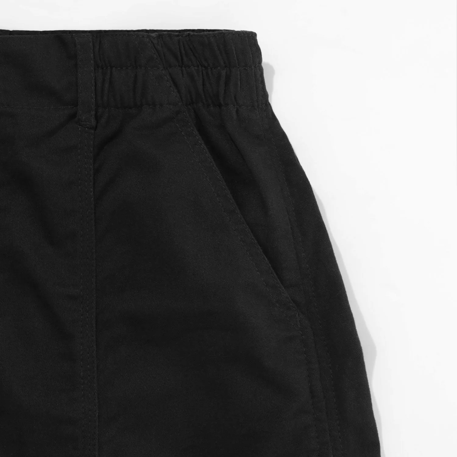 H.E.R. Straight Cargo Pants - Black