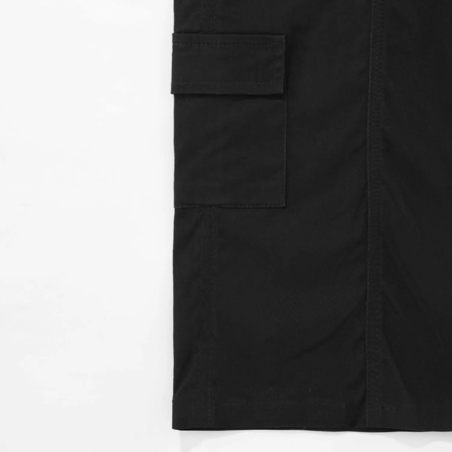 H.E.R. Straight Cargo Pants - Black