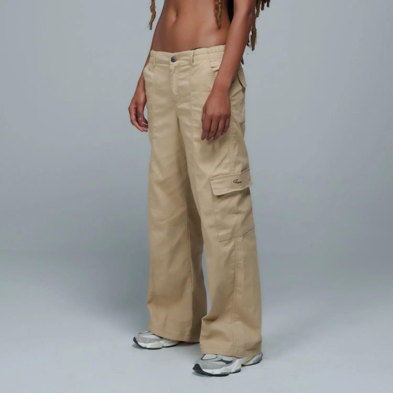 H.E.R. Straight Cargo Pants - Sand