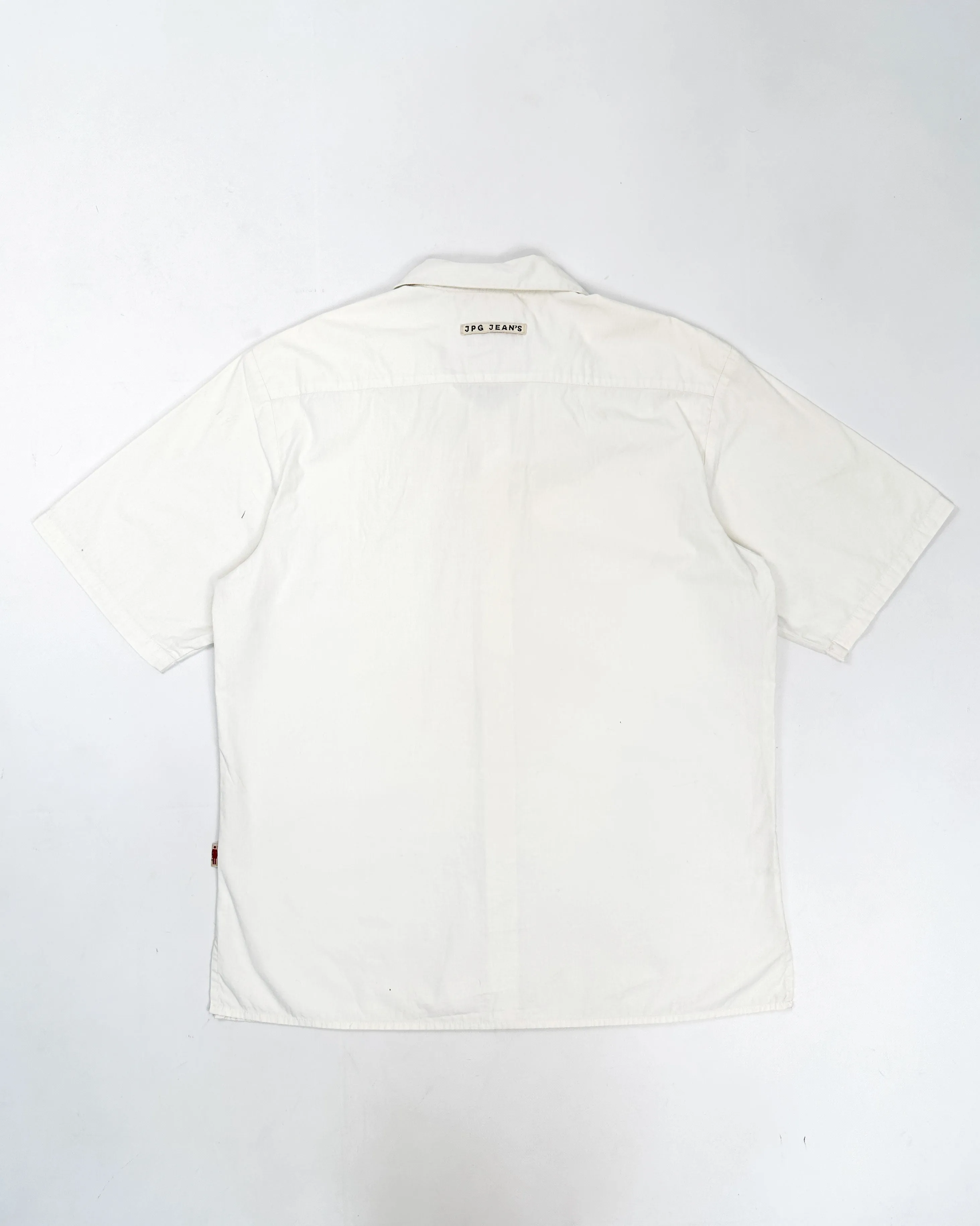 Jean Paul Gaultier White Short Sleeve Shirt 1990's