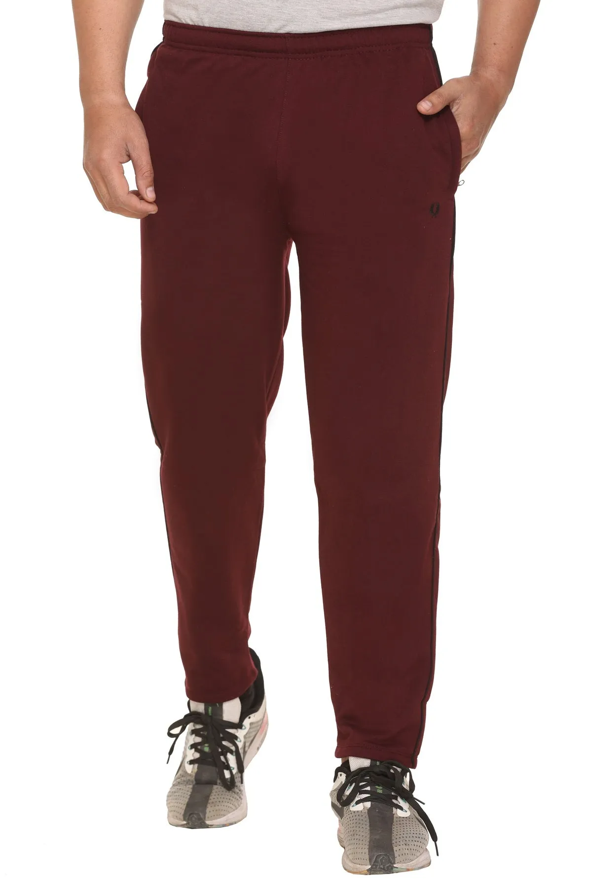 Jinxer Cotton Lowers For Men - Burgundy