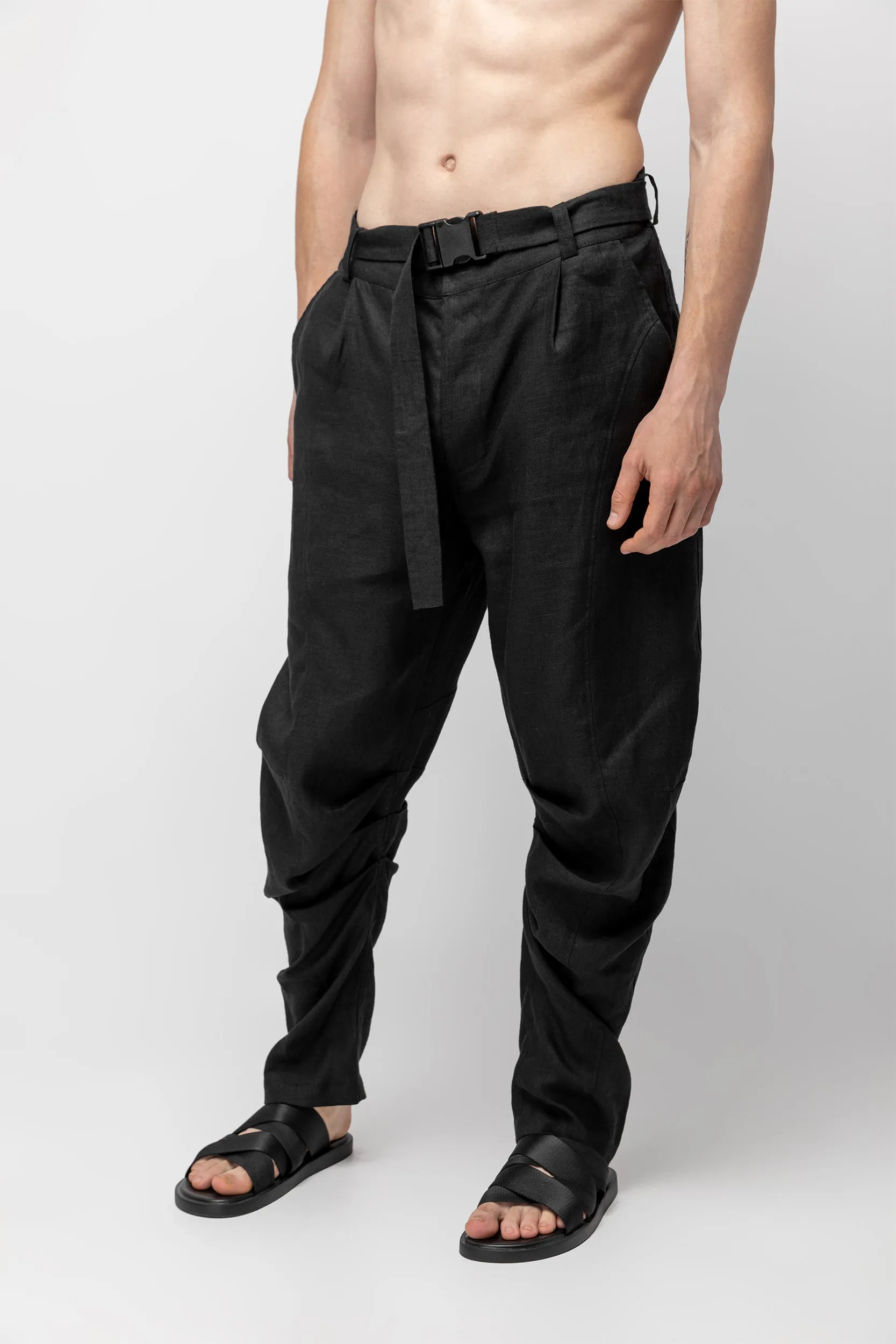 Kaihatsu Mens Pants Black