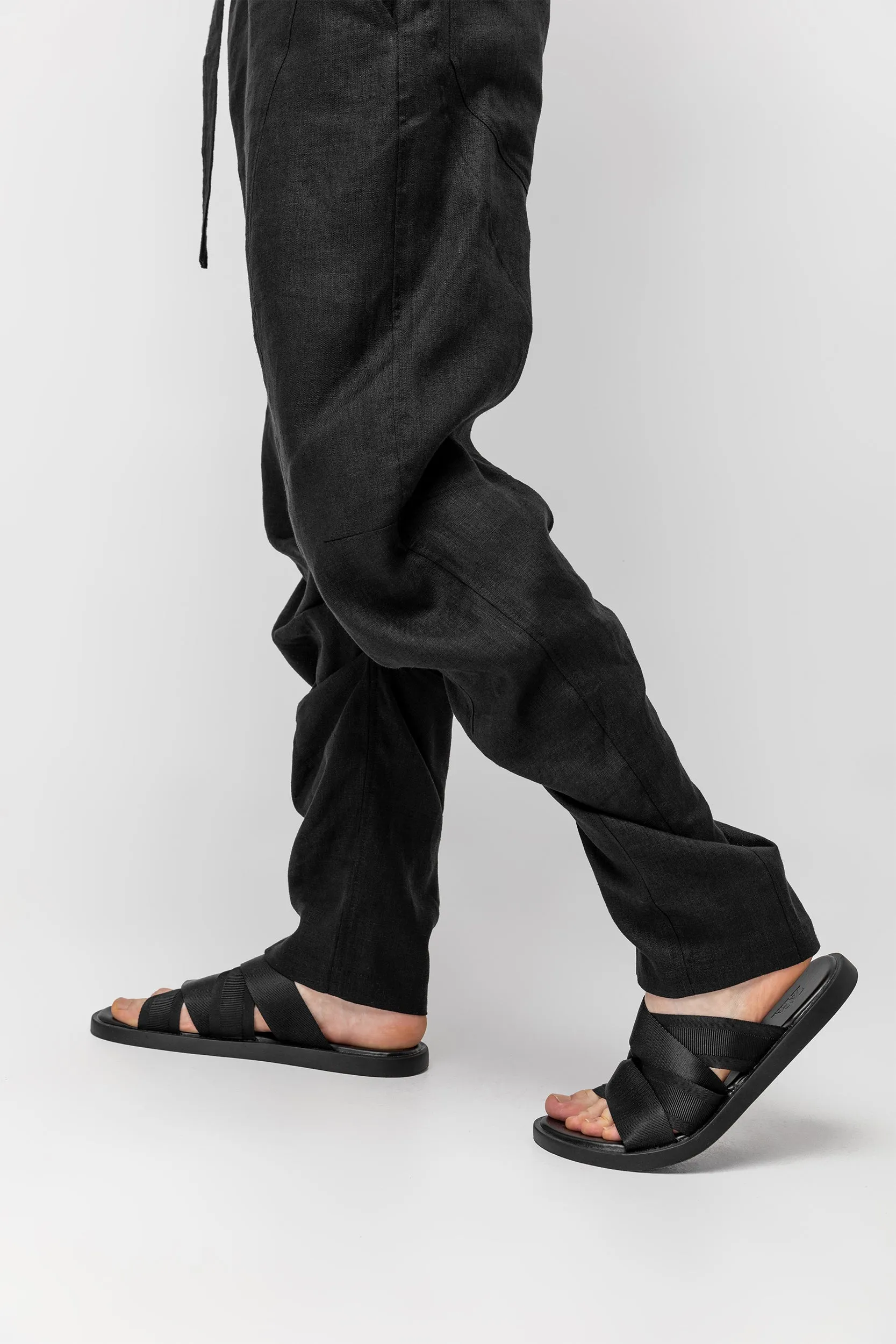 Kaihatsu Mens Pants Black