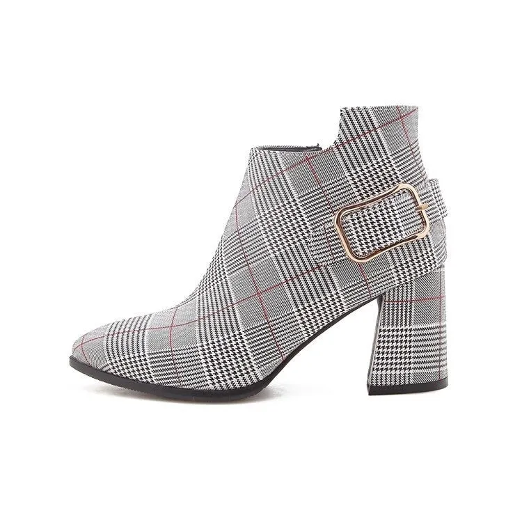 Kamet Plaid Boots