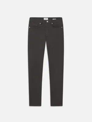 L'Homme Slim Twill -- Dark Charcoal