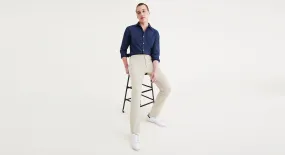 Men's Slim Fit Supreme Flex Alpha Khaki Pants