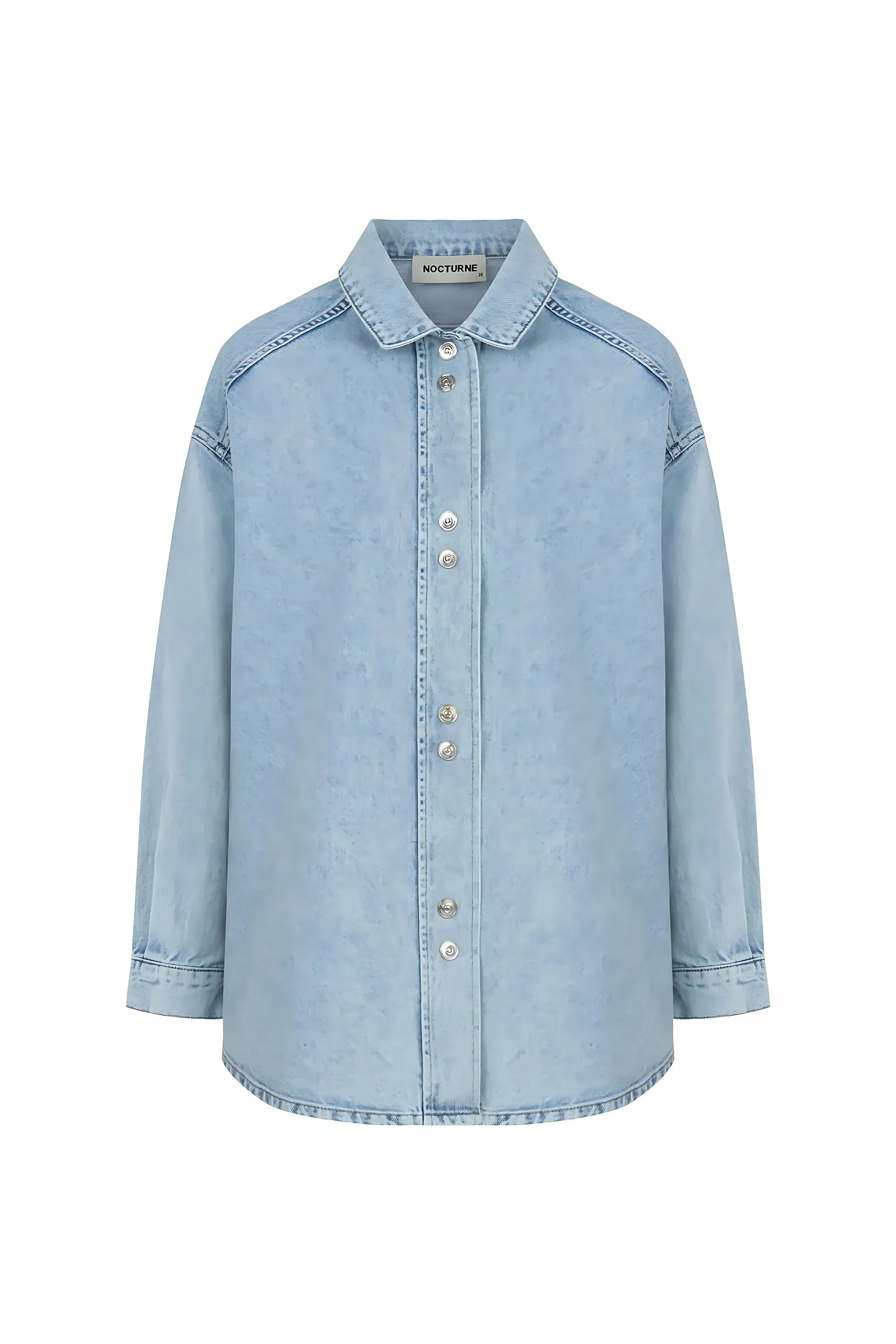 Oversize Jean Shirt