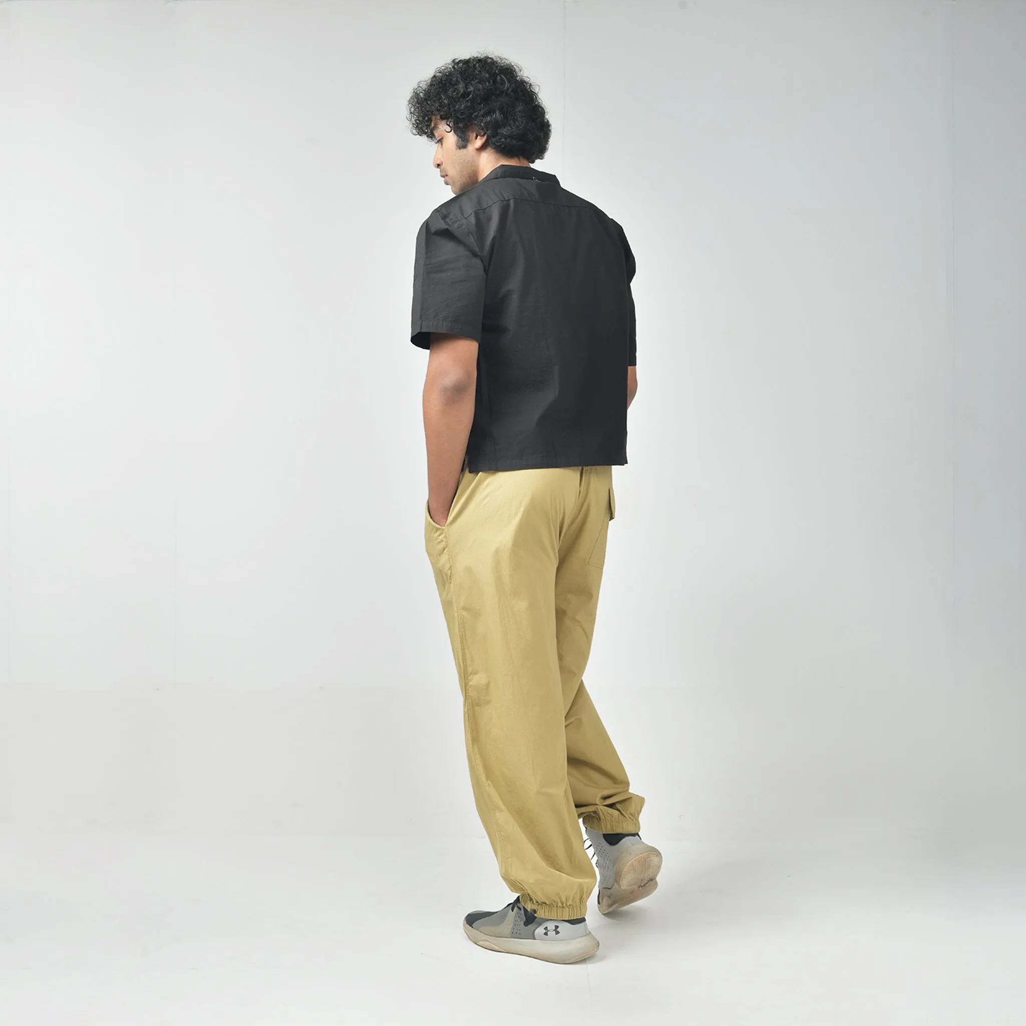 Oversized Parachute Pants for Men