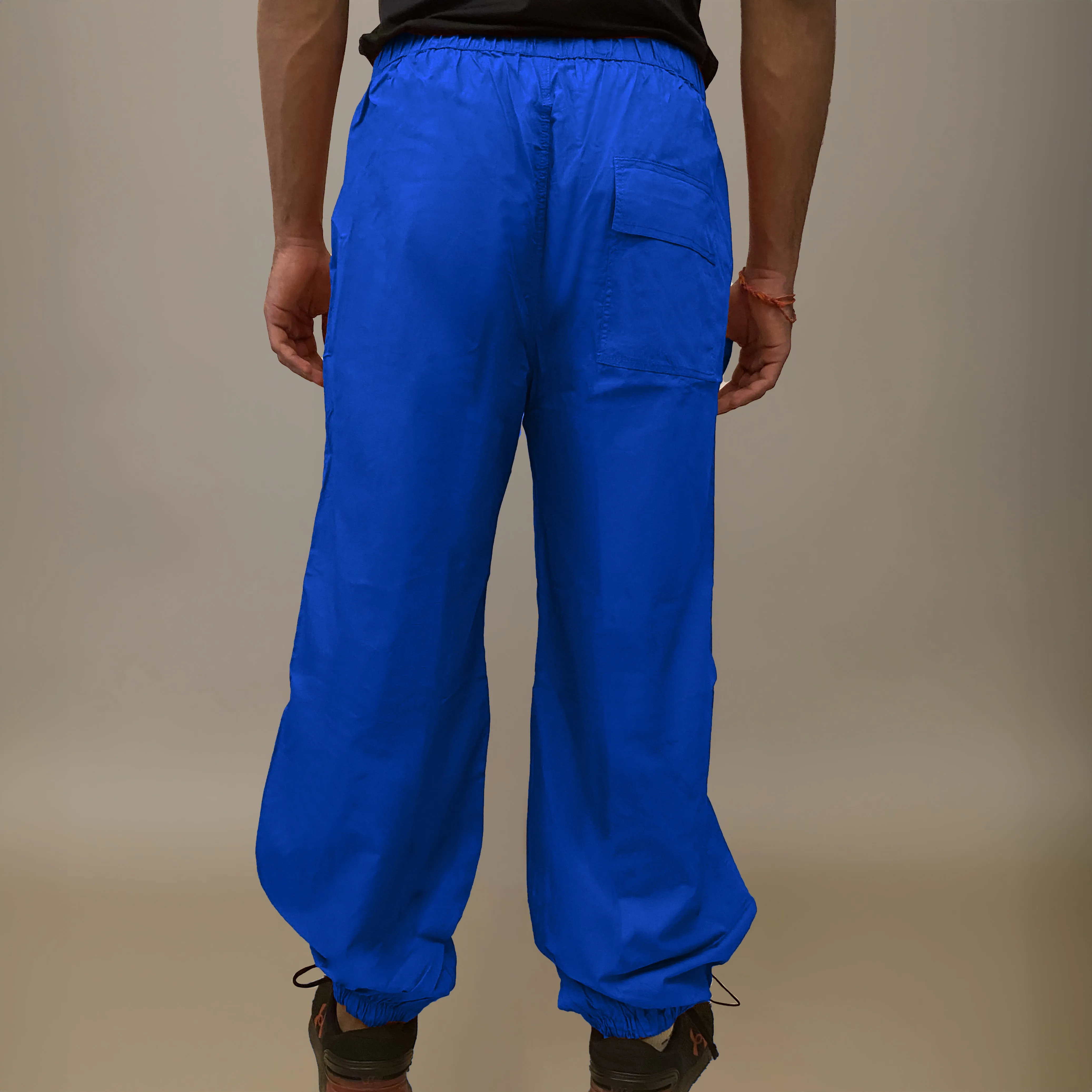 Oversized Parachute Pants for Men