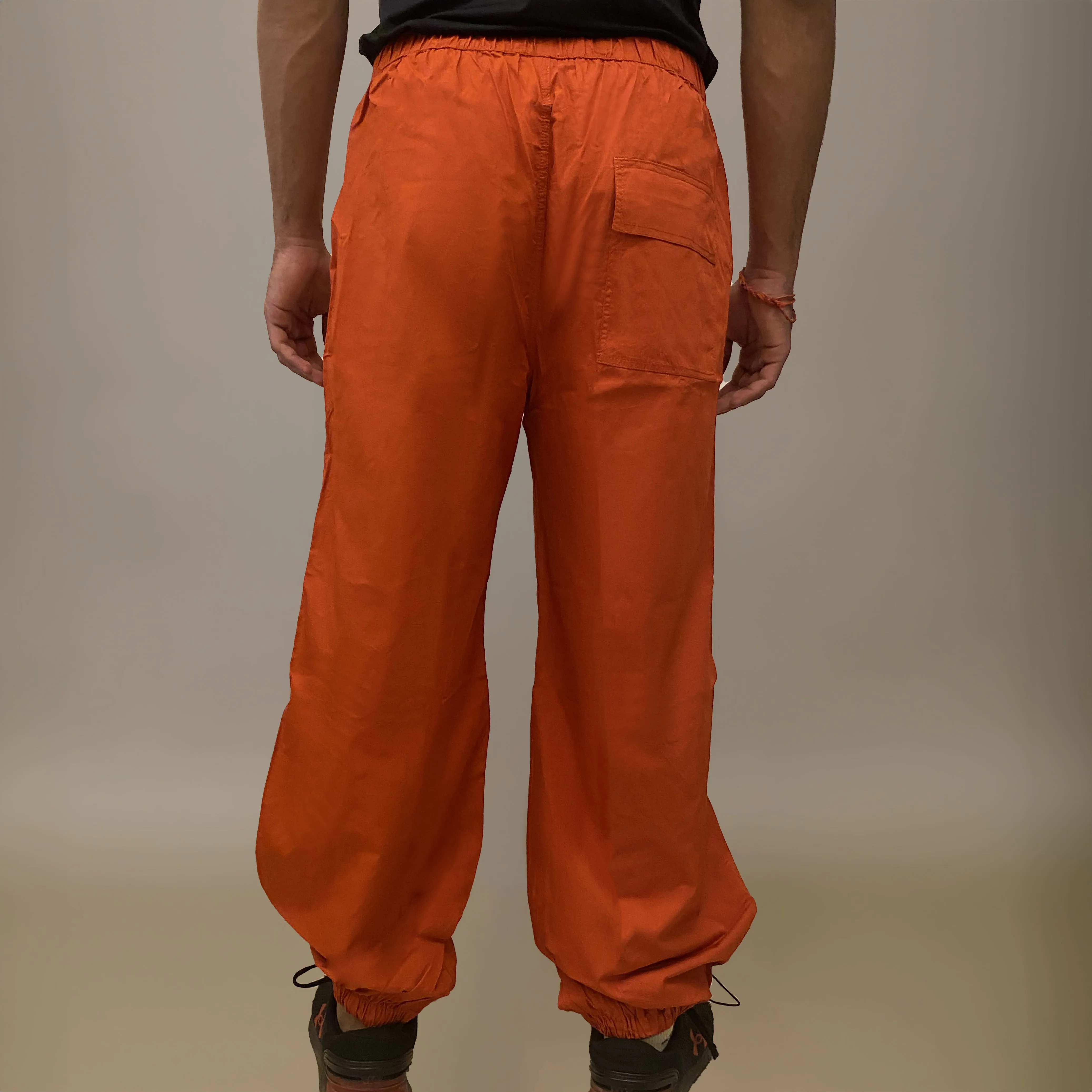 Oversized Parachute Pants for Men