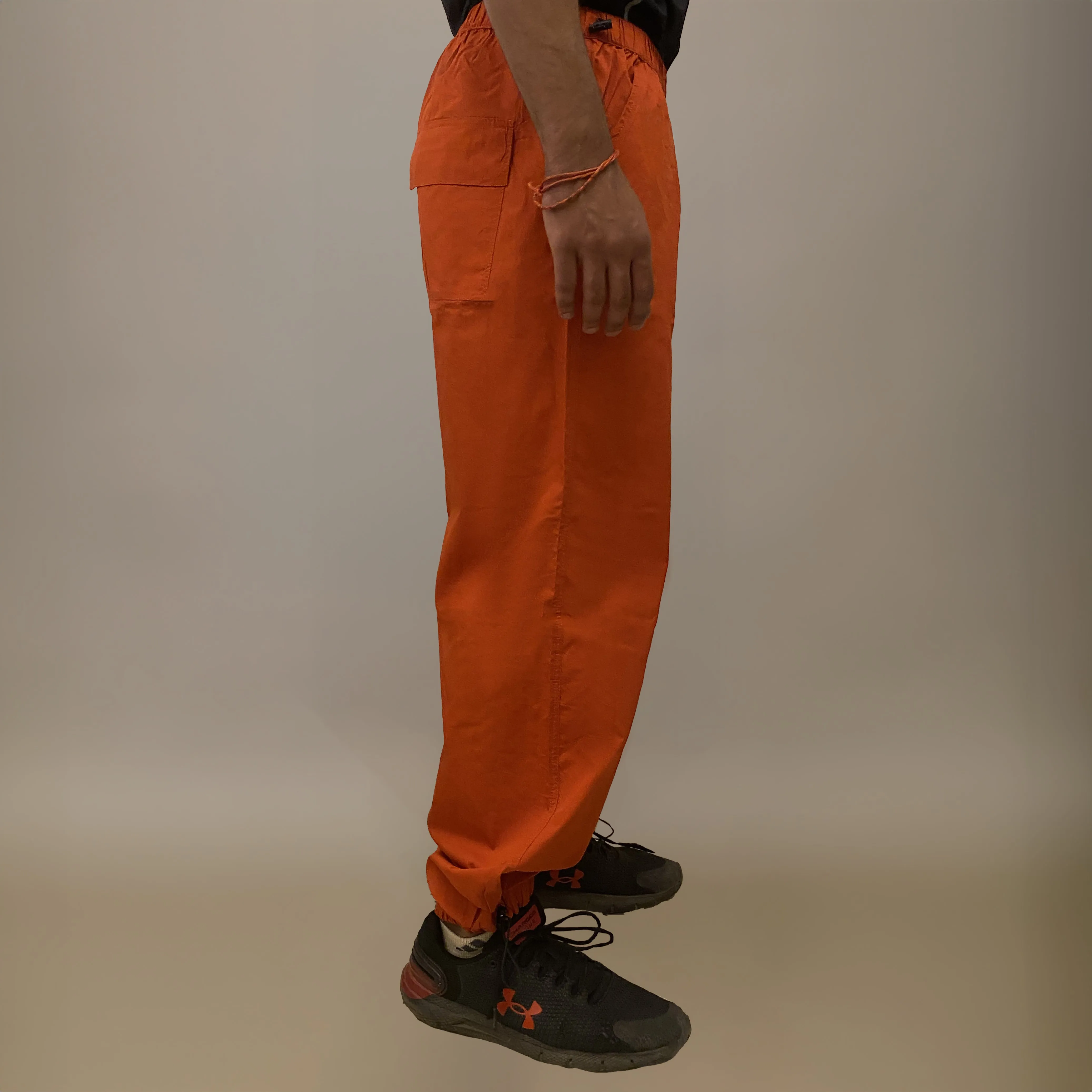 Oversized Parachute Pants for Men