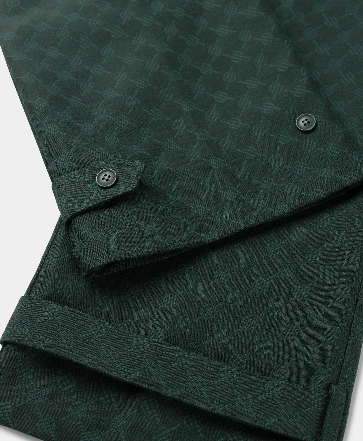 Pine Green Imani Monogram Pants