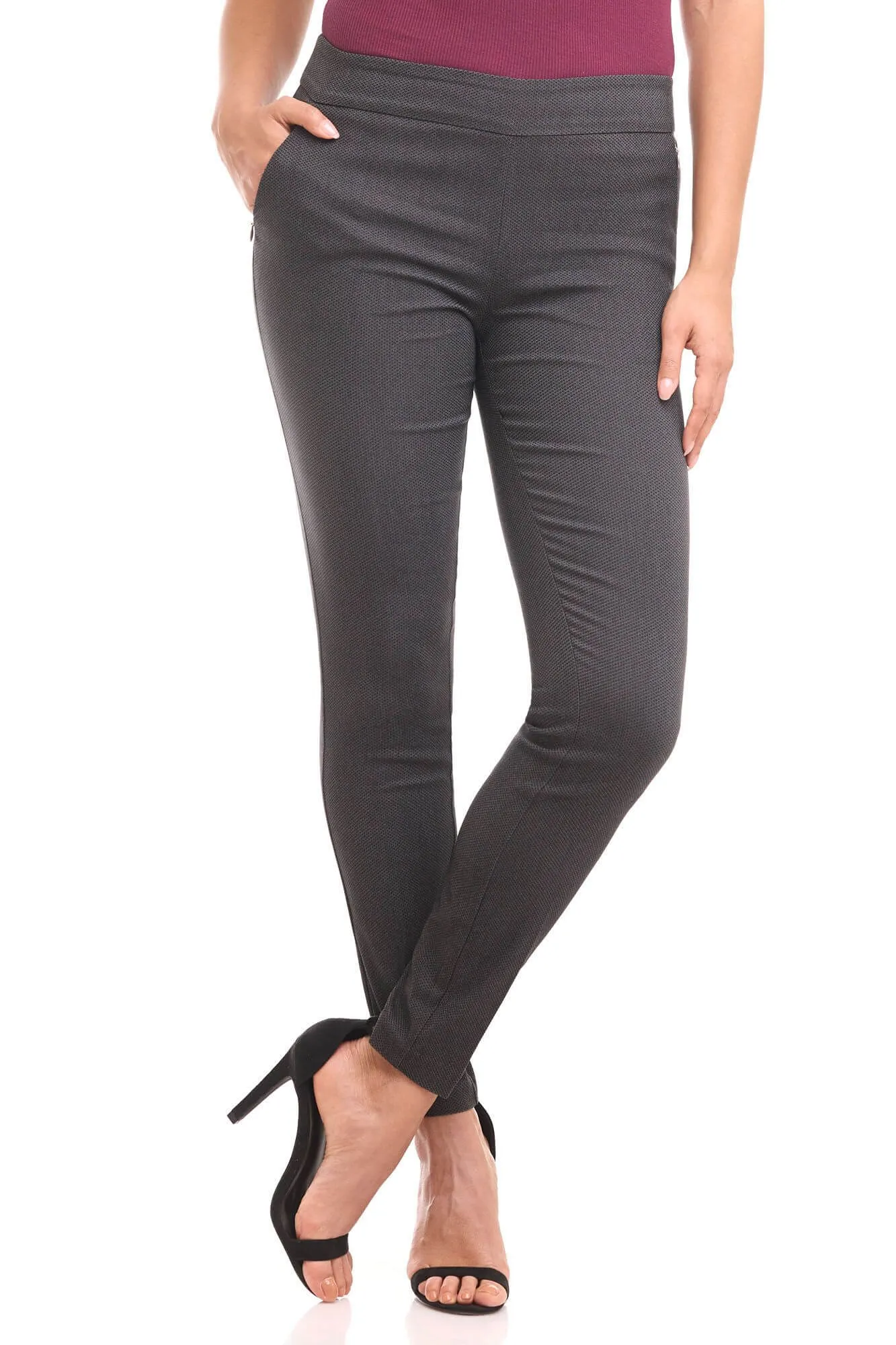 Pull-on skinny pants