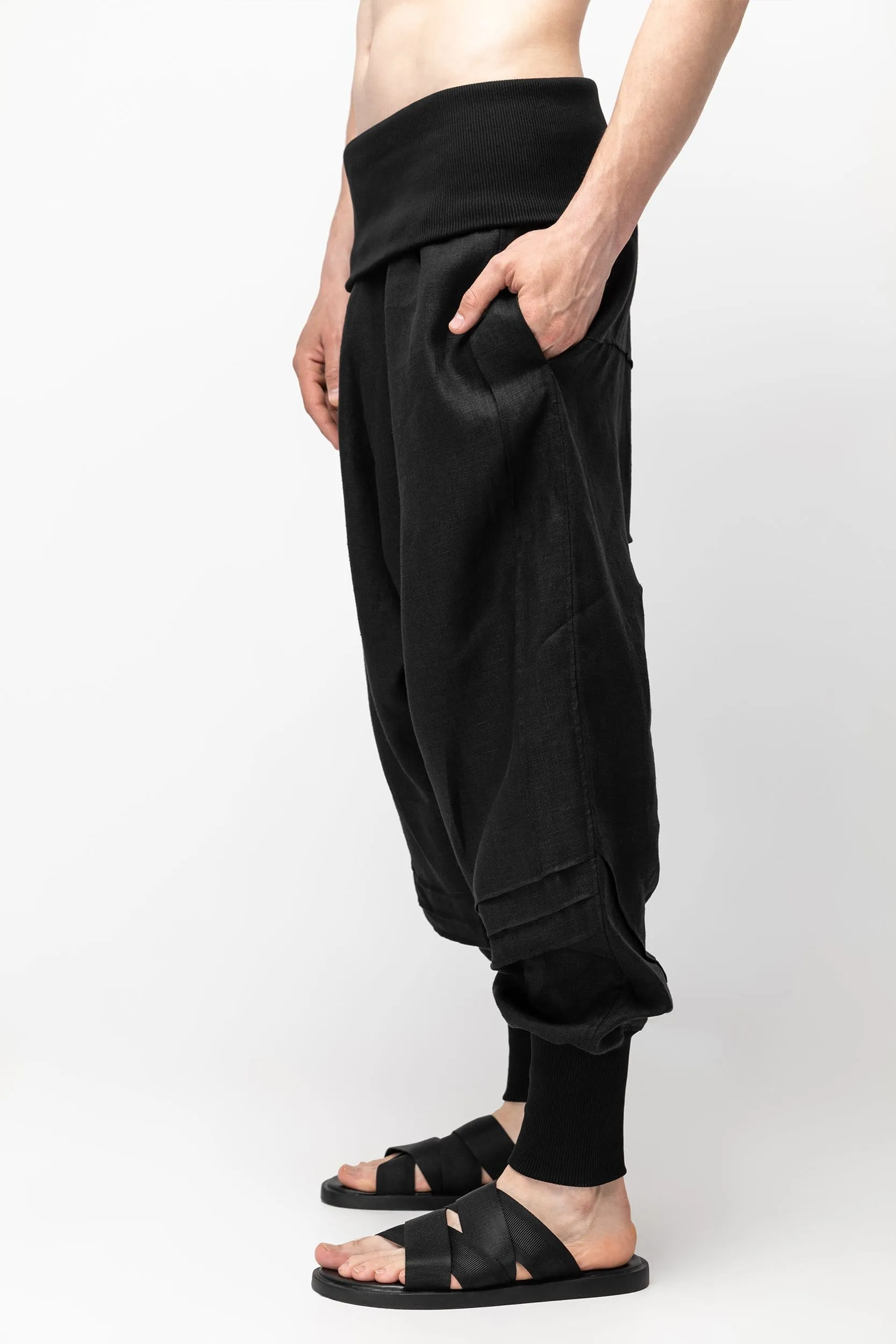 Supesu Pants Black