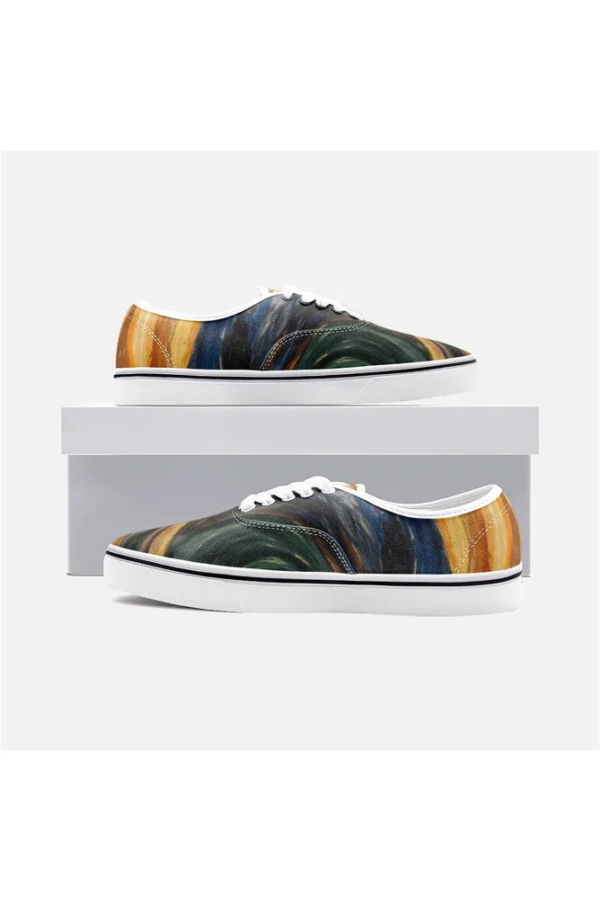 The Scream Unisex Canvas Sneakers